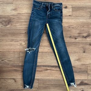 American Eagle Hi-Rise Jegging Crop Denim